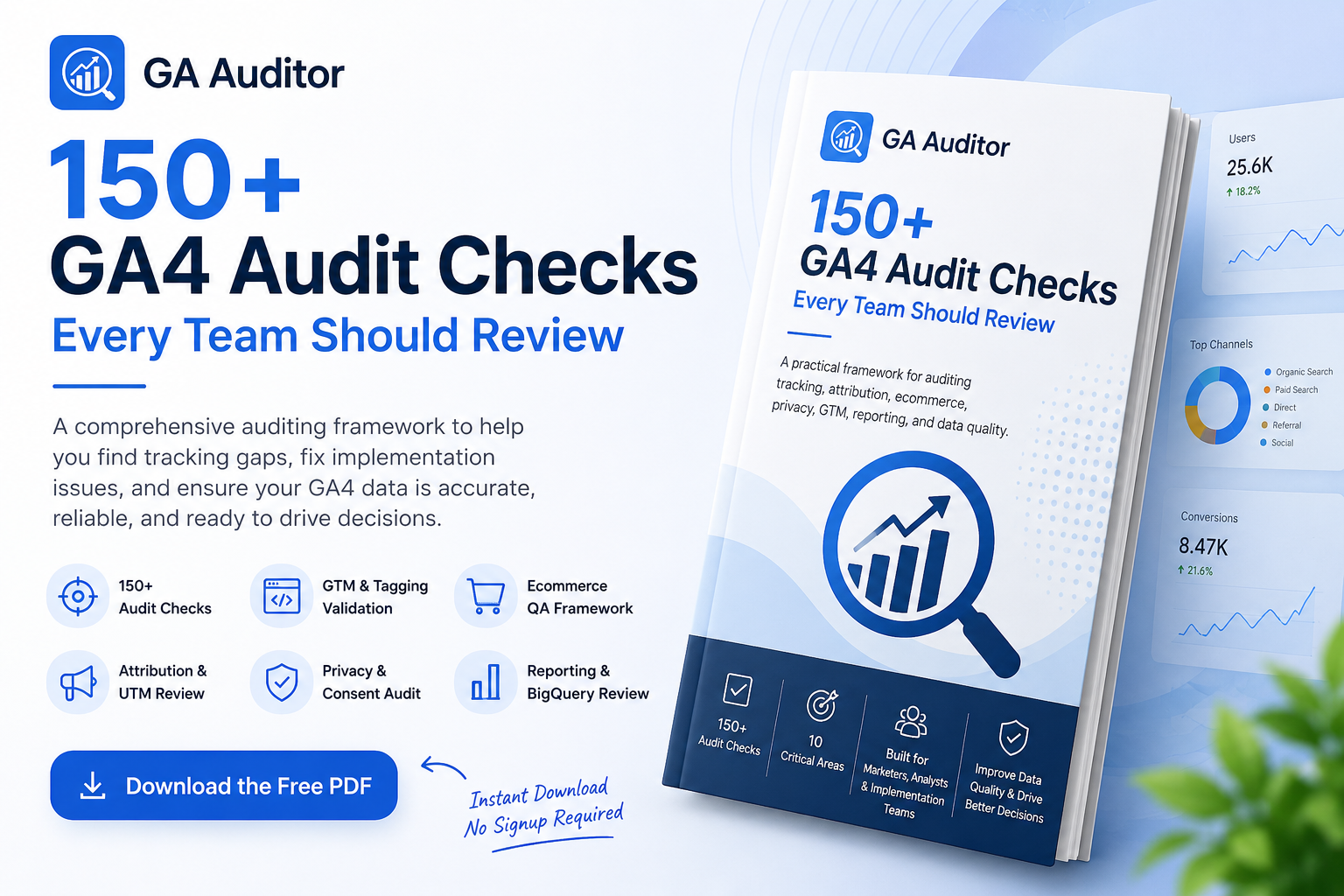 150+ GA4 Audit Checklist