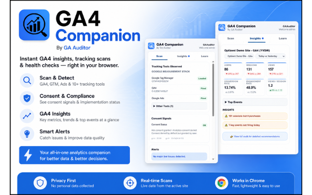 GA4 Companion by GA Auditor